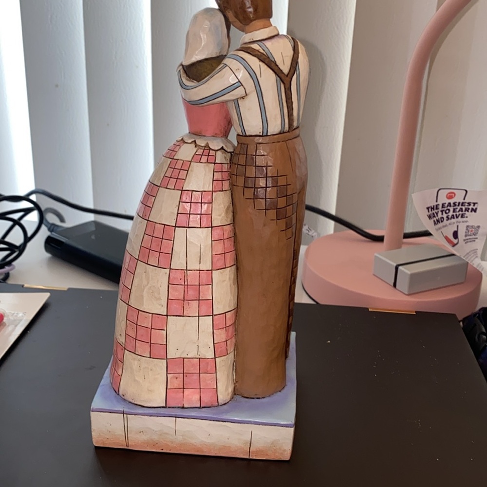 Jim Shore Heartwood Creek, “ Together Forever” collectible couple sculpture. - Picture 4 of 6